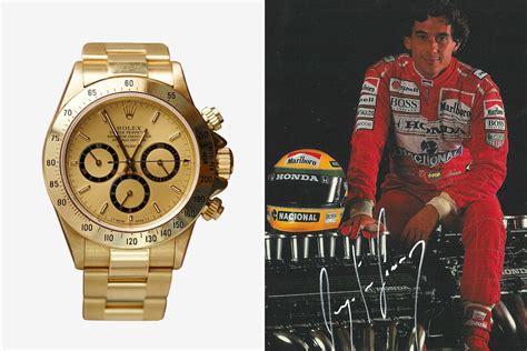 rolex ayrton senna|Golden Rolex Daytona linked to Formula 1 legend Ayrton Senna .